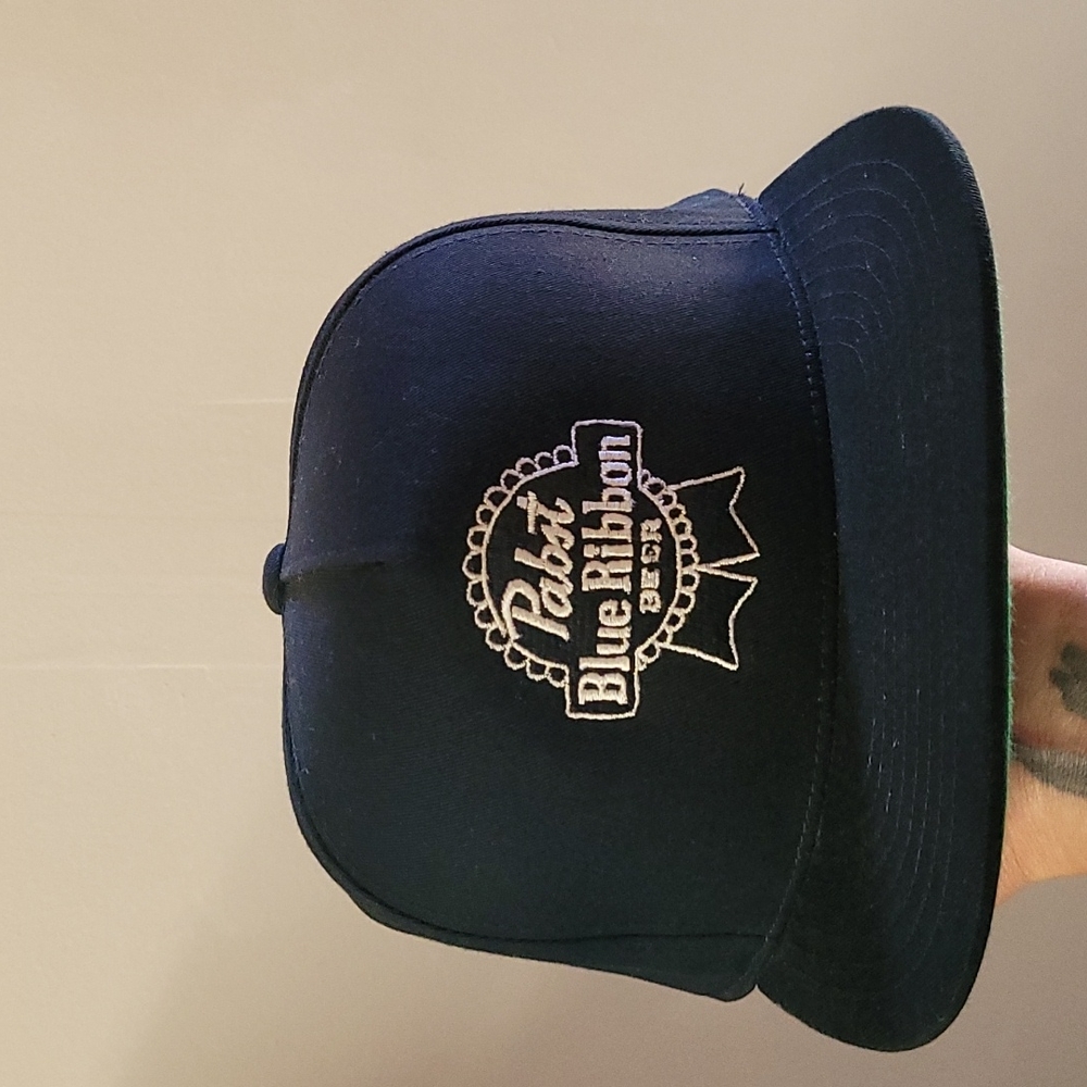Pabst blue ribbon beer snapback